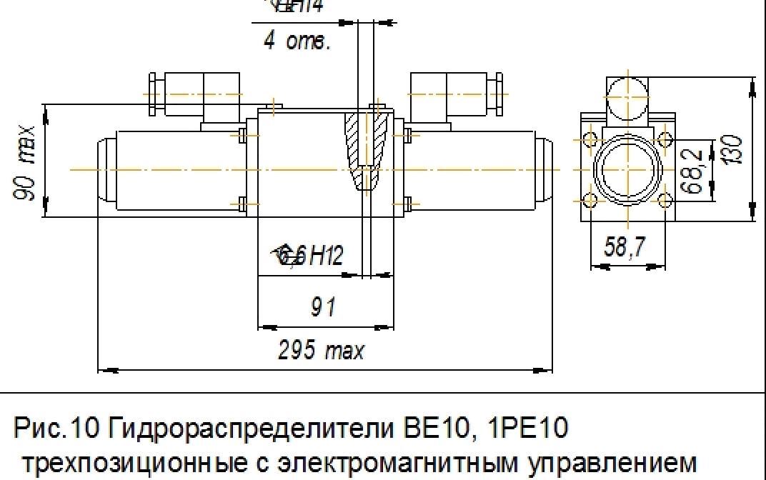 ВЕ 10 574А В220 с электромагнитным управлением