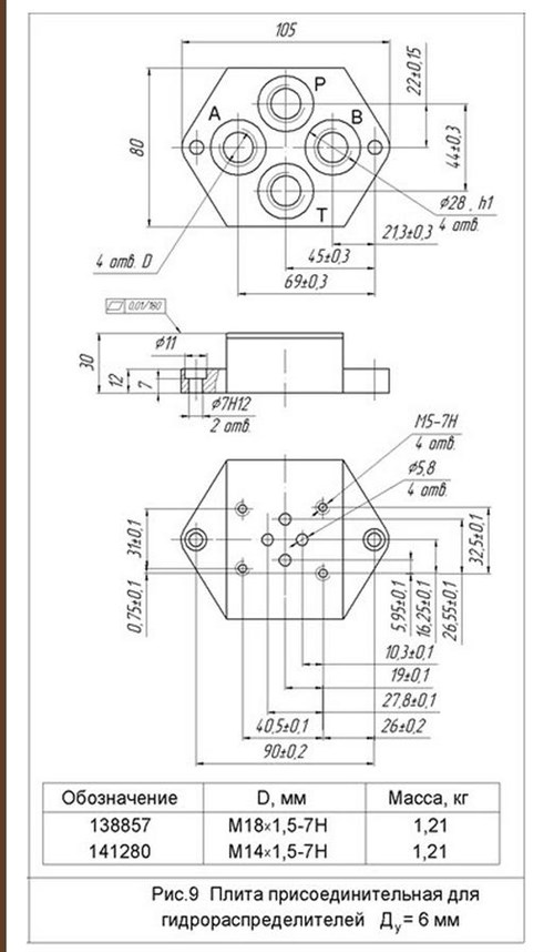 Плита к ВЕ6 . 141280 (трубн. монтаж, выход сбоку)