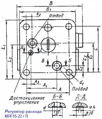 Регуляторы расхода МБПГ 55-25