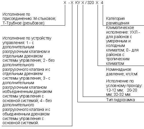 Гидрозамок Т4 КУ 20/320