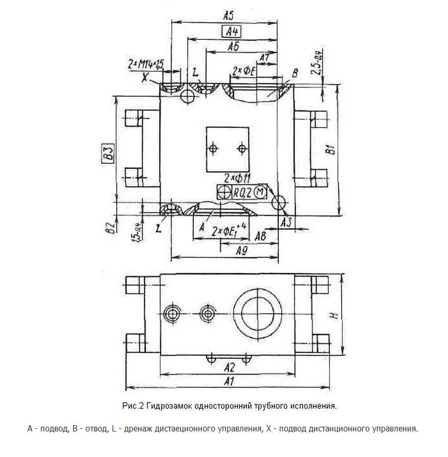 Гидрозамок М3 КУ 32/320