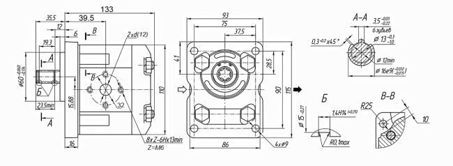 GP-2K4R-A101A (Аналог НШ4 Г3)