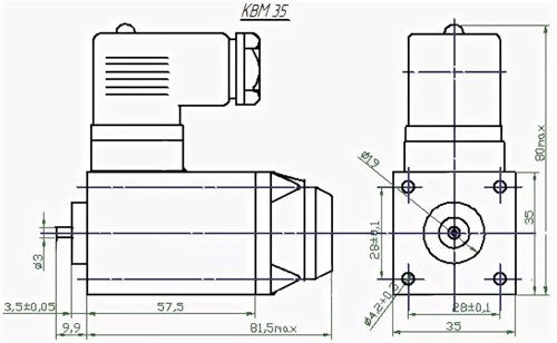 Электромагниты ПЭ 35, ПЭ35