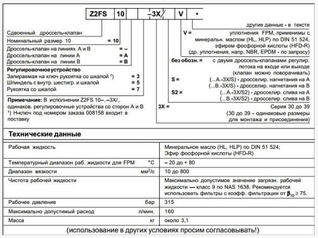 Клапан Rexroth Z2FS 10-5-33/V