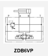 Предохранительный клапан Rexroth ZDB 6 VP2-42/200V